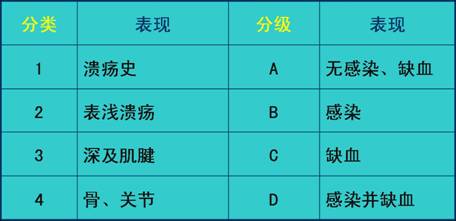 pedis分类由iwgdf最新提出,其特点是:第一,具有客观性和可重复性;第二